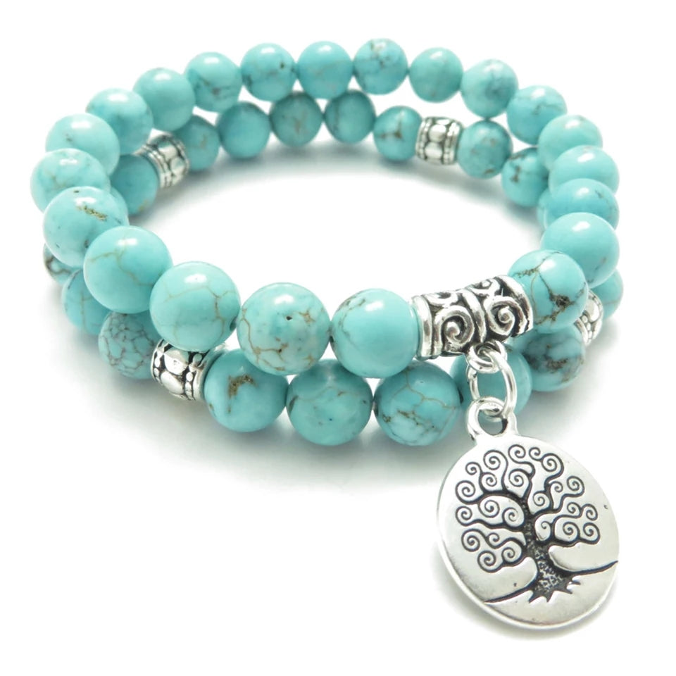 Turquoise Tree Of Life Stack