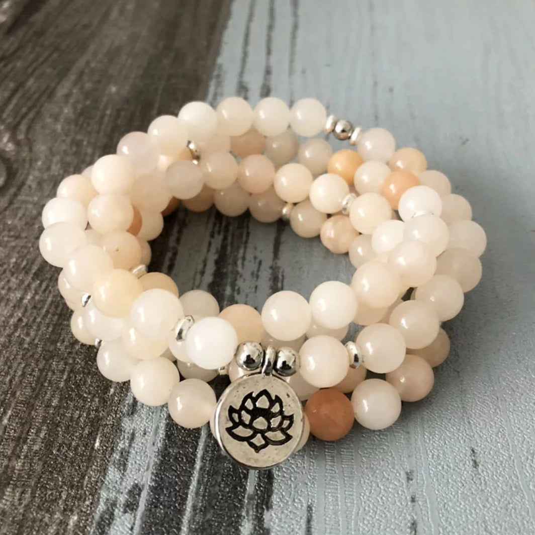 Pink Aventurine Full Mala