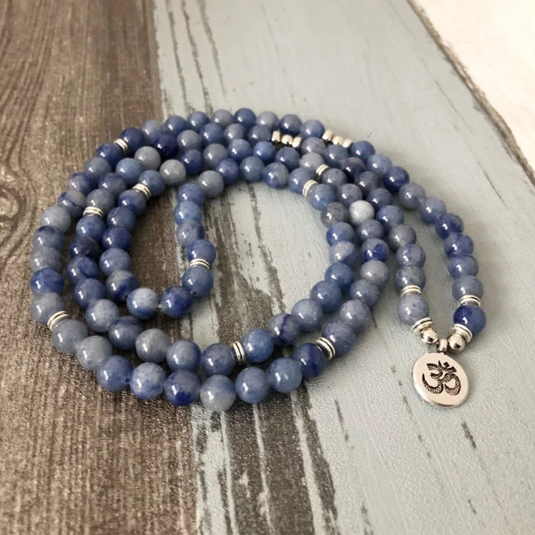 Blue Aventurine Full Mala