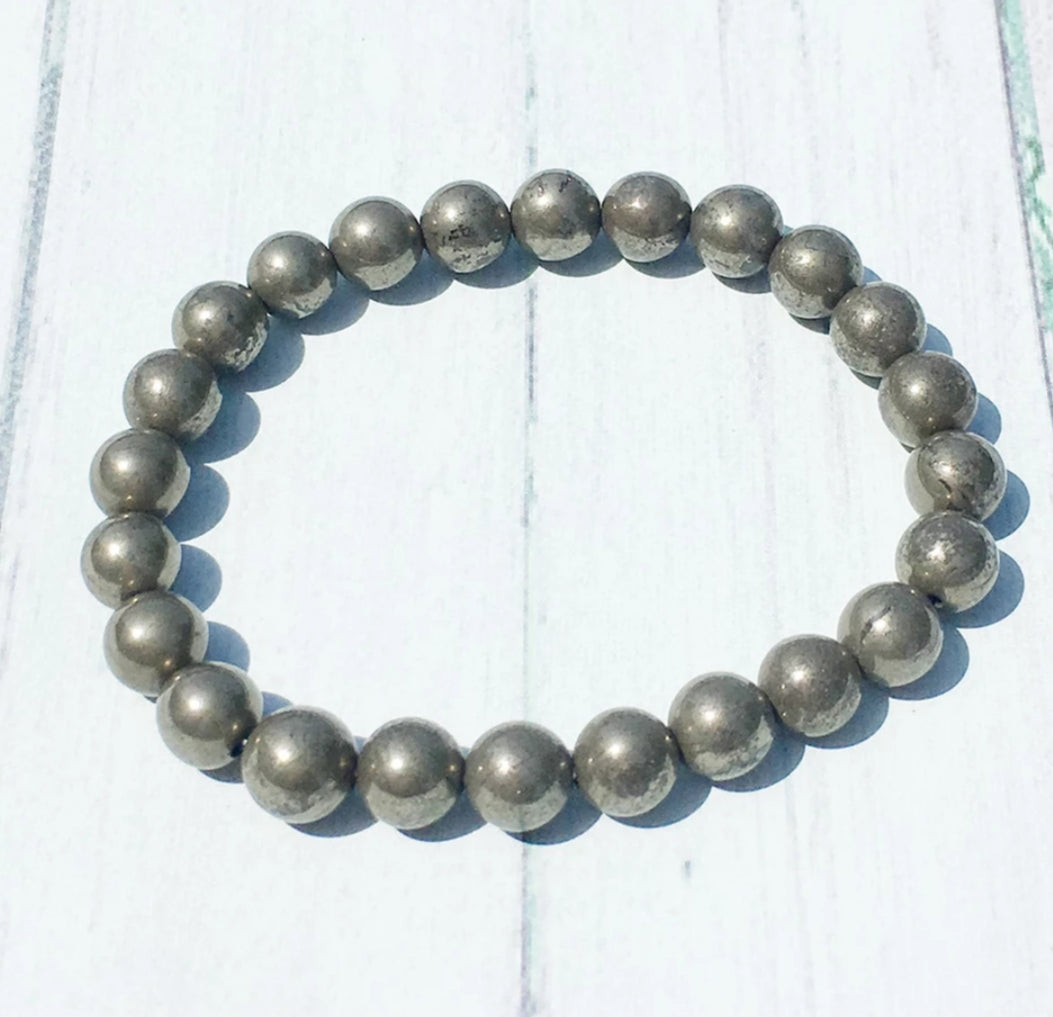 Pyrite Stone Bracelet