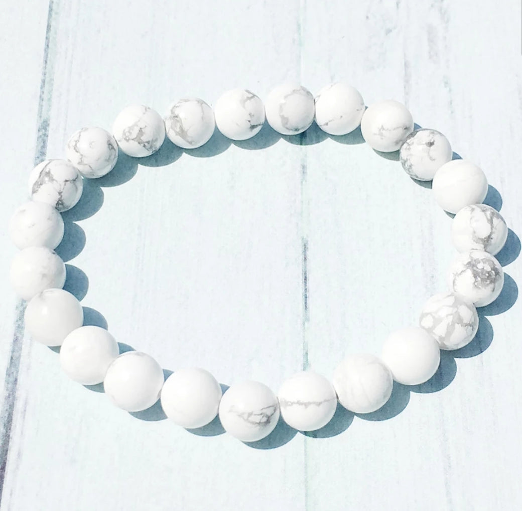 Howlite Stone Bracelet